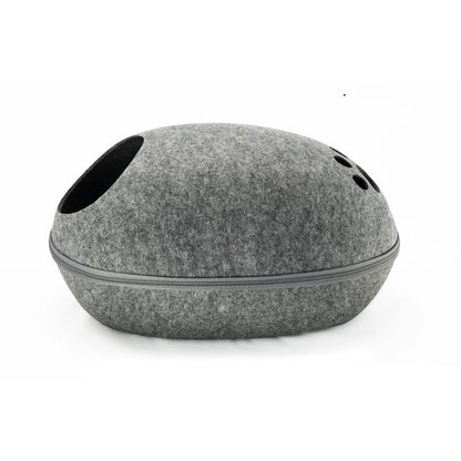 Cozy Cat Bed - Removable, Breathable Pet House for Cats &amp; Dogs