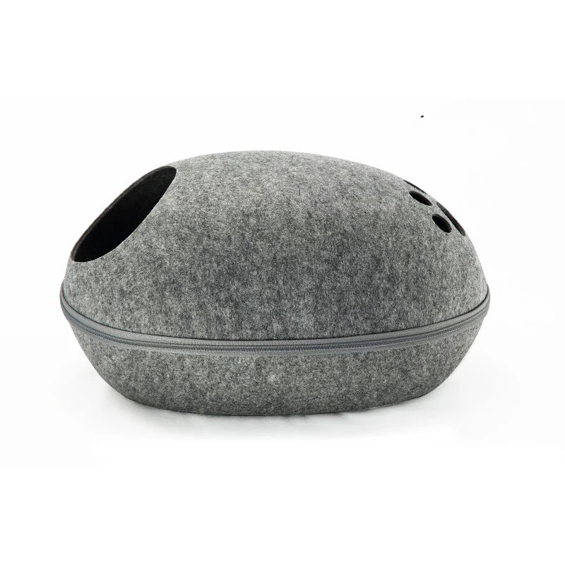 Cozy Cat Bed - Removable, Breathable Pet House for Cats &amp; Dogs