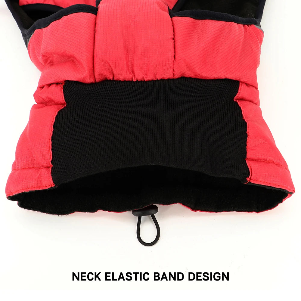 Waterproof Big DWasserdichter Hundemantel mit Geschirr