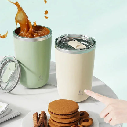 Electric Self-Stirring Coffee Mug 350ml – Automatic, Rechargeable &amp; Magnetic