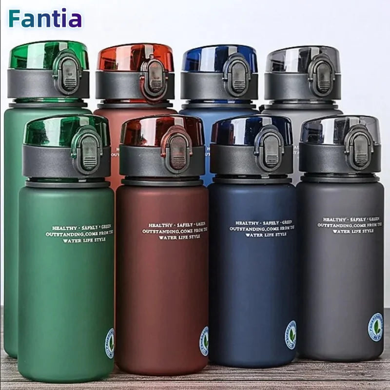 BPA-free sports water bottle 400ml/560ml – Leakproof for hiking, fitness &amp; outdoor activities