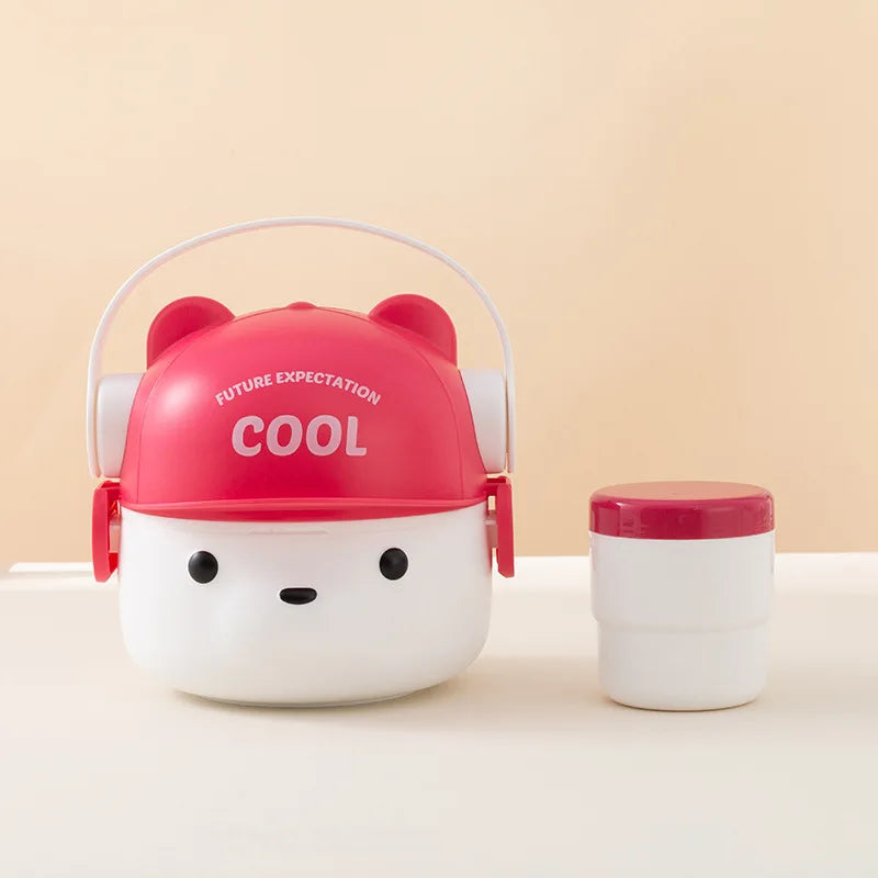 Lonchera de acero inoxidable 304 - A prueba de fugas y apta para microondas para la escuela