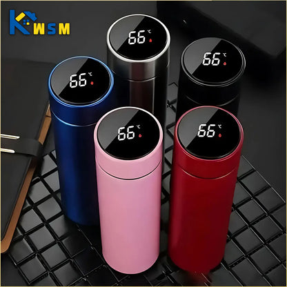 500ml Thermos Mug with Temperature Display – Stainless Steel Insulated Mug | Gift Idea
