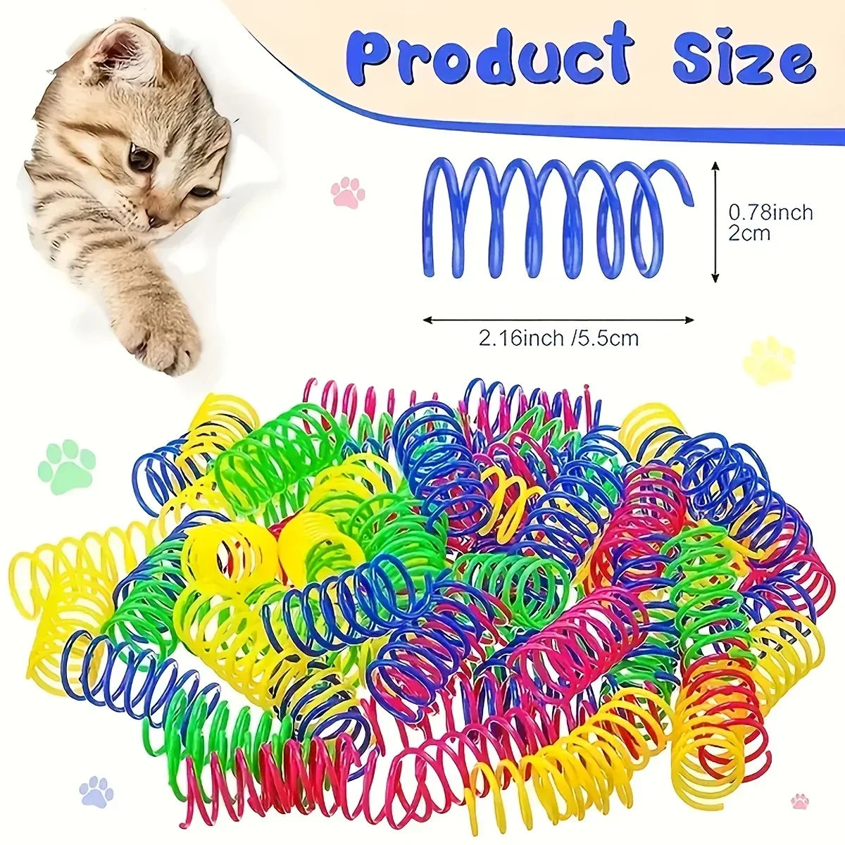Cat Toy Set 56/28/14 Pieces - Colorful Mix of Plush &amp; Plastic for Multiple Cats