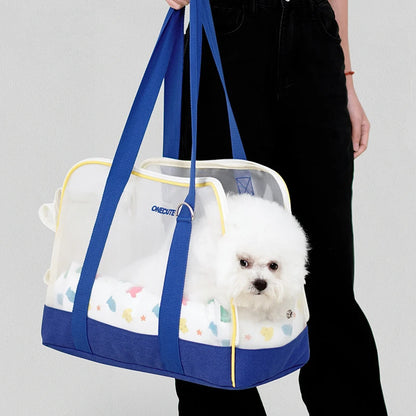 Small Pet Carrier Bag - Breathable for Dogs &amp; Cats up to 6kg