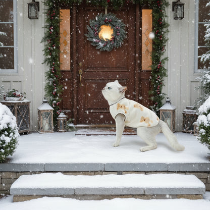 Warme Winterjacke für Katzen & kleine Hunde – weiche Fleeceweste für kalte Tage