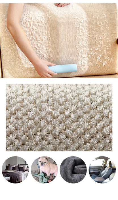 2-in-1 Tierhaarentferner Fusselrolle - Wiederverwendbar & Selbstreinigend für Kleidung & Möbel