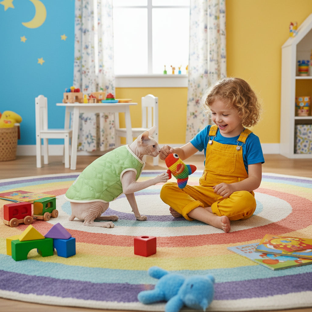 Warme Winterweste für Katzen und kleine Hunde – wasserabweisend, weich gefüttert, ideal für kalte Tage