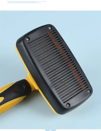 Selbstreinigende Haustierbürste – Edelstahlpflegebürste für Hunde & Katzen