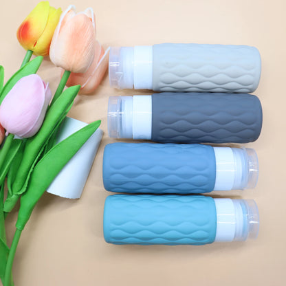 100ml Silicone Travel Bottle - Refillable &amp; Leakproof for Hand Luggage