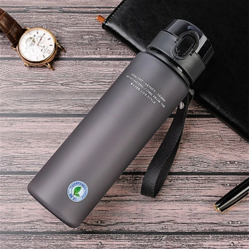 BPA-free sports water bottle 400ml/560ml – Leakproof for hiking, fitness &amp; outdoor activities