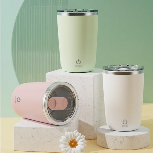 Electric Self-Stirring Coffee Mug 350ml – Automatic, Rechargeable &amp; Magnetic