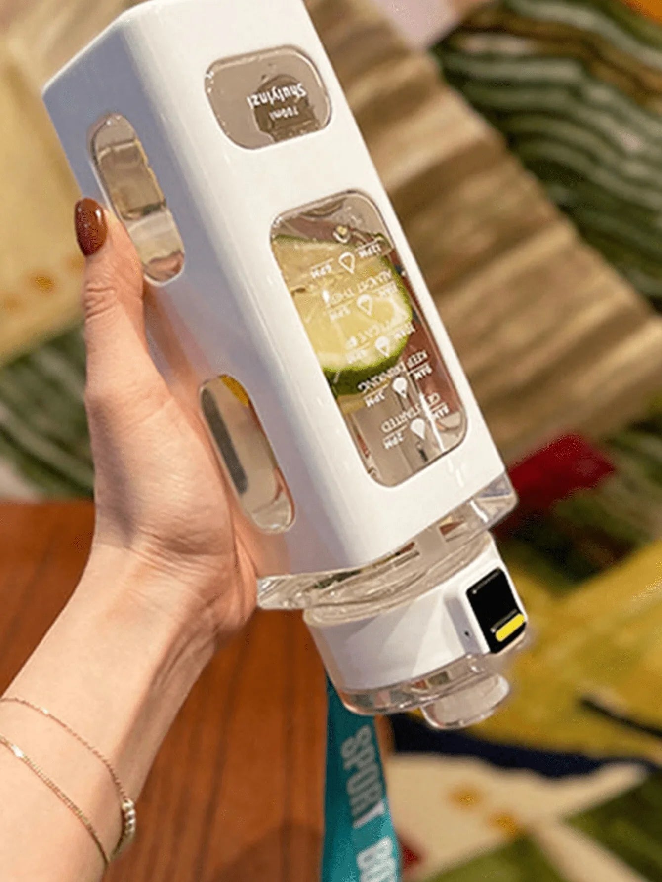 Botella de té premium de 350 ml/450 ml con aislamiento de doble pared e infusor para llevar.