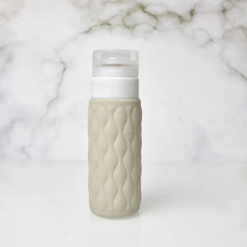 100ml Silicone Travel Bottle - Refillable &amp; Leakproof for Hand Luggage
