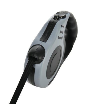 Correa automática para perros de 3 m: correa de nailon extensible para perros pequeños y medianos.