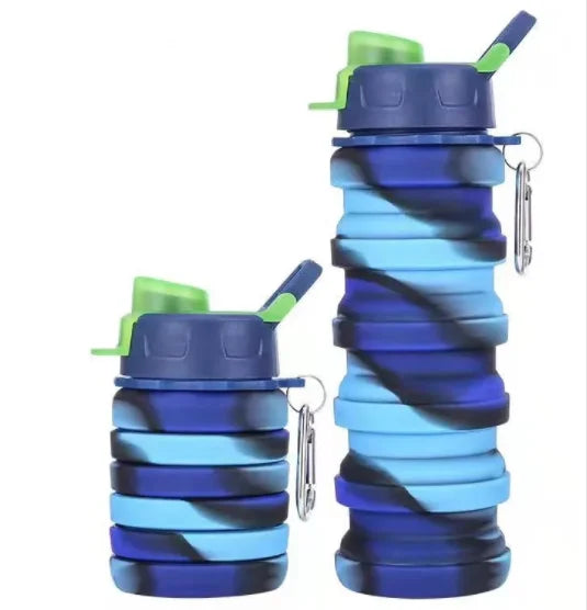 Faltbarer Silikonbecher 350ml - Ultraleicht & Platzsparend für Camping, Reisen & Outdoor