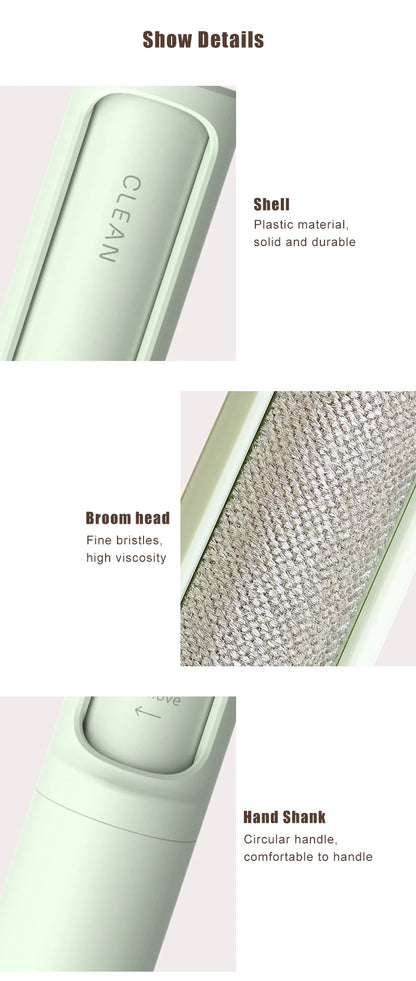 2-in-1 Tierhaarentferner Fusselrolle - Wiederverwendbar & Selbstreinigend für Kleidung & Möbel