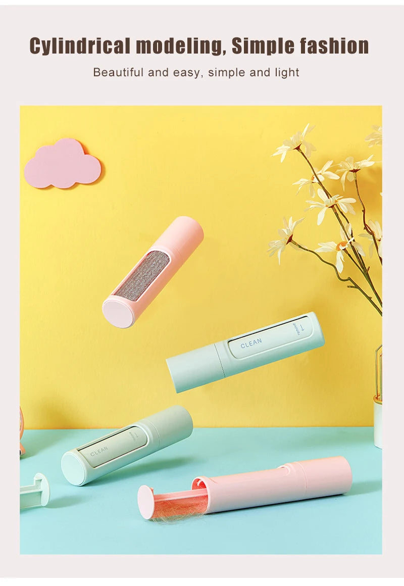 2-in-1 Tierhaarentferner Fusselrolle - Wiederverwendbar & Selbstreinigend für Kleidung & Möbel