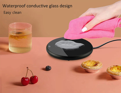 Coffee Cup Heater Mug Warmer USB Heating Pad Electric Milk Tea Water Thermostatic Coasters Cup Warmer For Home Office Desk DC 5V