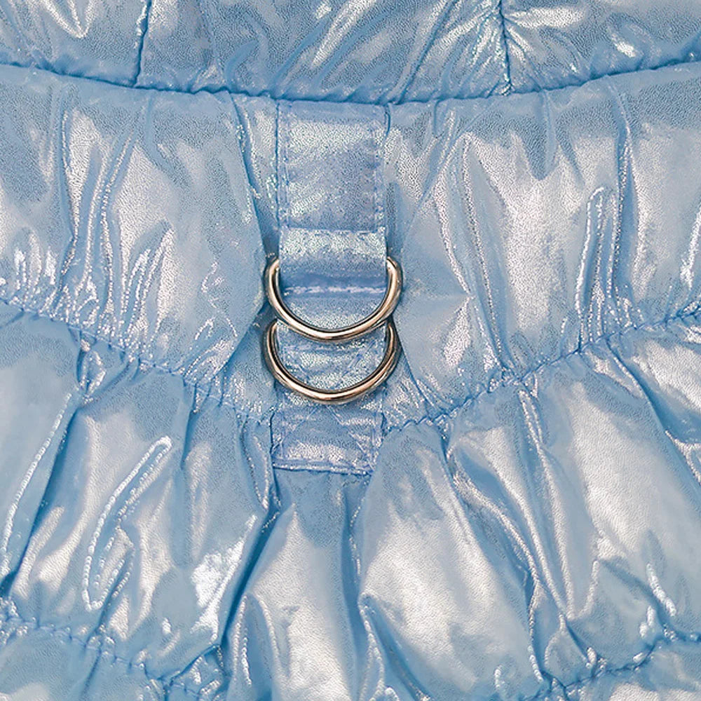 Warmer Wintermantel für kleine Hunde – winddicht, weich & mit Fellkragen