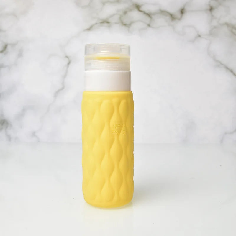 100ml Silicone Travel Bottle - Refillable &amp; Leakproof for Hand Luggage