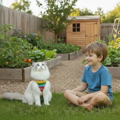Anti-Leck-OP-Anzug für Hunde & Katzen – Bequemer Genesungsbody aus Baumwolle, atmungsaktiv und waschbar