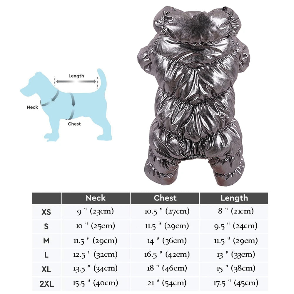 Wasserfeste Winterjacke für Hunde – warm, weich & bequem