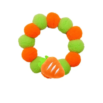 Dog Accessories Hair Ball Pet Collar Dog Necklace Cat Bib Cute Ball Pet Neckerchief for Photography Pet Collar Puppy Scarf