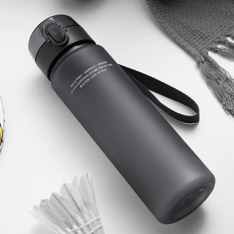 BPA-free sports water bottle 400ml/560ml – Leakproof for hiking, fitness &amp; outdoor activities