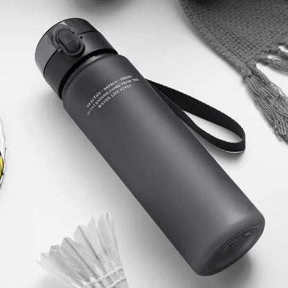 BPA-free sports water bottle 400ml/560ml – Leakproof for hiking, fitness &amp; outdoor activities