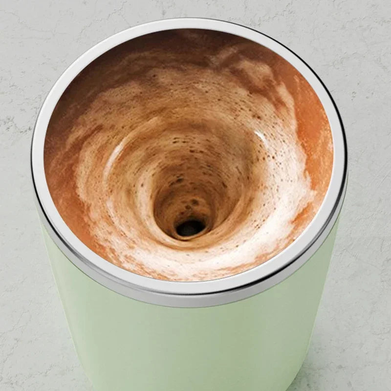 Electric Self-Stirring Coffee Mug 350ml – Automatic, Rechargeable &amp; Magnetic