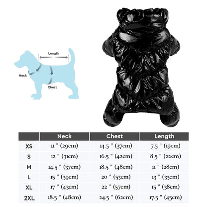 Wasserfeste Winterjacke für Hunde – warm, weich & bequem