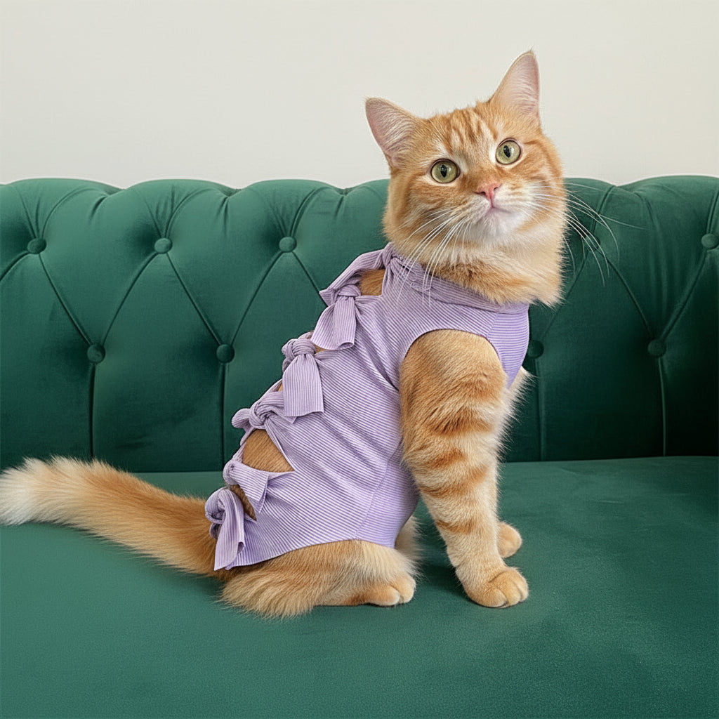 Atmungsaktive Schutzhose für Katzen und kleine Hunde – Komfortabler Schutz nach OP oder Sterilisation