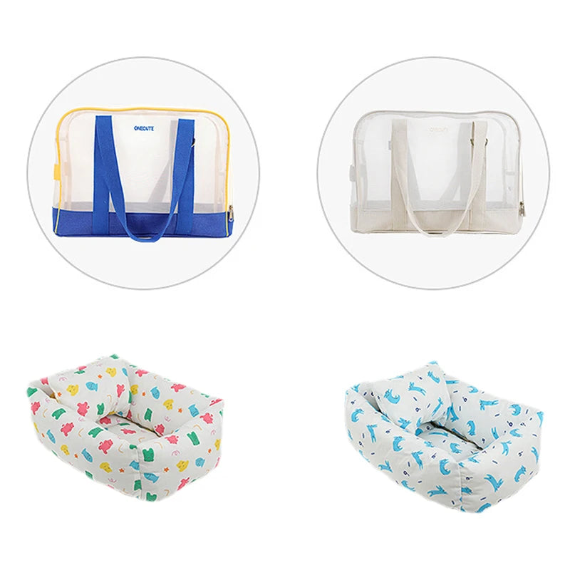 Small Pet Carrier Bag - Breathable for Dogs &amp; Cats up to 6kg