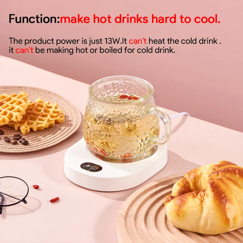 Cup Warmer Thermostatic Temperature for Coffee Milk Tea Water DC 5V USB Heating Pad Mug Heater For Home Office Desk