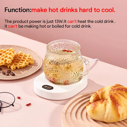 Cup Warmer Thermostatic Temperature for Coffee Milk Tea Water DC 5V USB Heating Pad Mug Heater For Home Office Desk