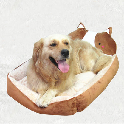 Cama para mascotas cálida para el invierno - Sofá lavable para perros y gatos de hasta 6 kg