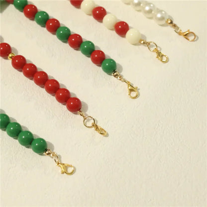 Collar de perlas para mascotas: hecho a mano, diseño de cereza para perros y gatos.