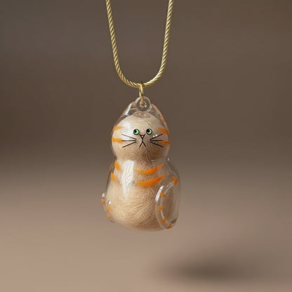 Niedlicher Katzen-Anhänger | Acryl Schlüsselanhänger in verschiedenen Katzen-Designs