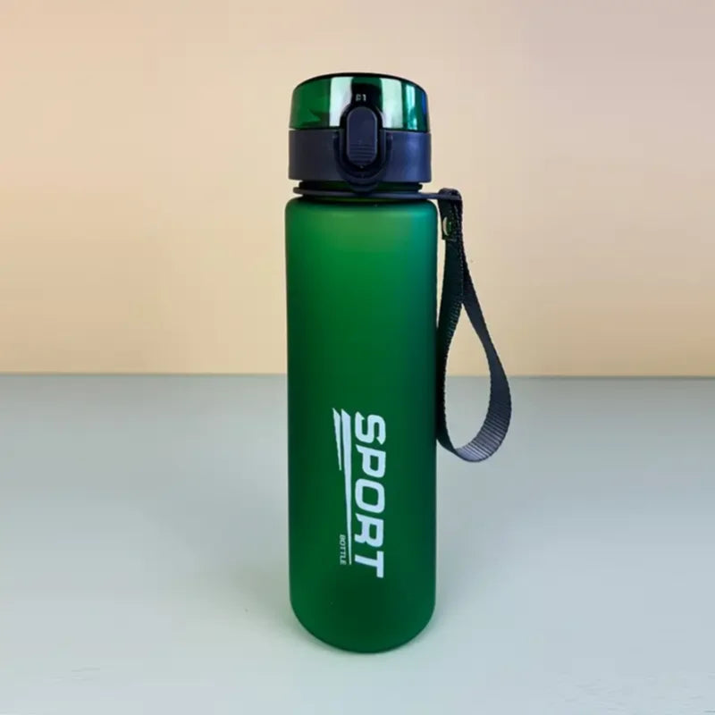 BPA-free sports water bottle 400ml/560ml – Leakproof for hiking, fitness &amp; outdoor activities