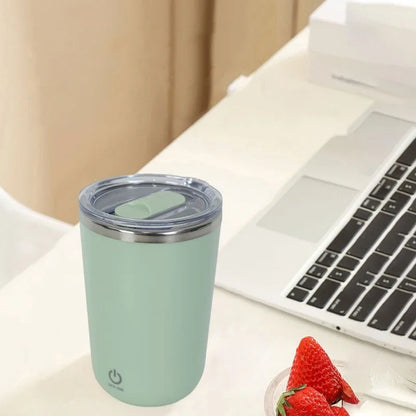 Electric Self-Stirring Coffee Mug 350ml – Automatic, Rechargeable &amp; Magnetic