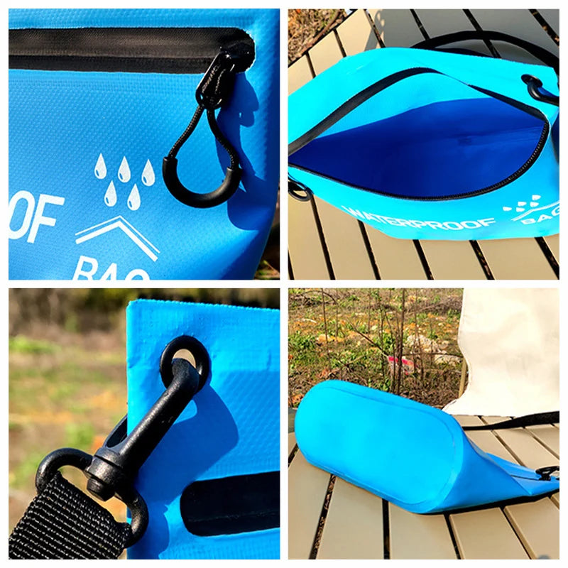 Bolsa impermeable de 5 l para natación, kayak, rafting y deportes acuáticos