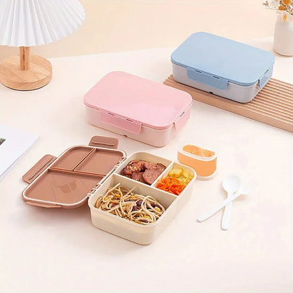 Lunchbox 1200ml Auslaufsicher - Flip-Top Bento Box für Büro & Outdoor