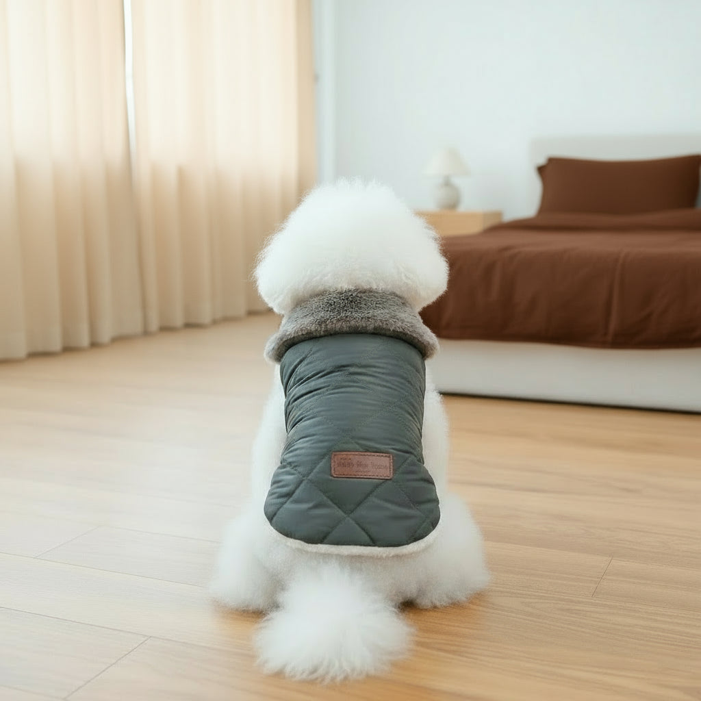 Wärmender Hundemantel für kleine & mittelgroße Hunde – kuschelig, weich & stylisch für kalte Tage