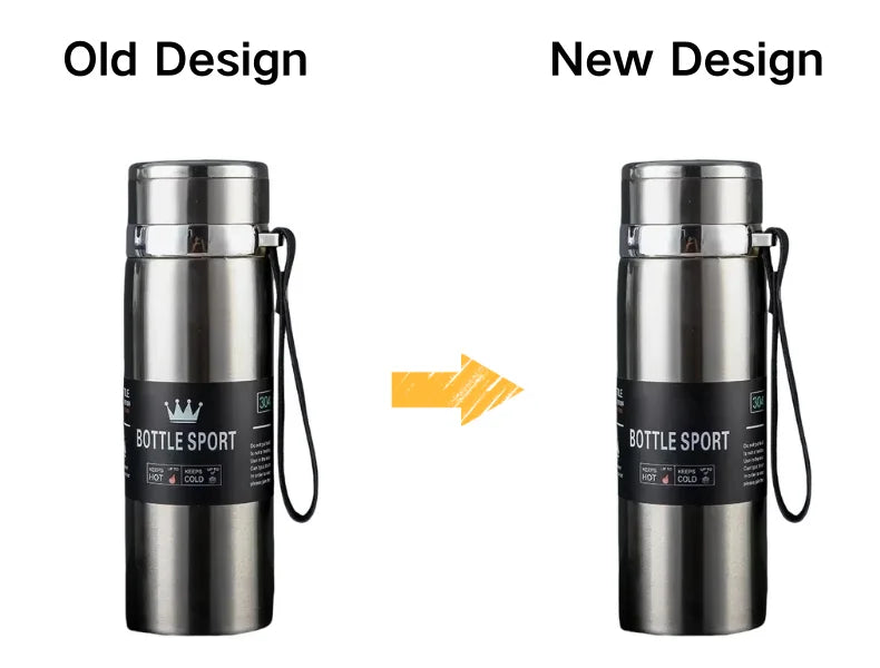 Thermoskanne 1L Edelstahl – Hält 24h kalt & 12h heiß | Isolierflasche