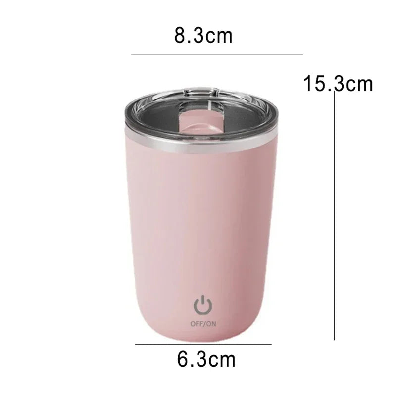 Electric Self-Stirring Coffee Mug 350ml – Automatic, Rechargeable &amp; Magnetic