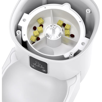 Comedero automático para mascotas de 4 l con wifi y cámara - Control por app para perros y gatos