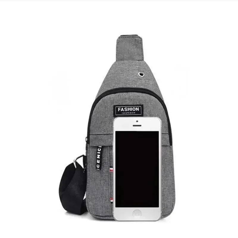 Wasserdichte Bauchtasche für Herren – Verstellbar für Sport, Wandern & Reisen