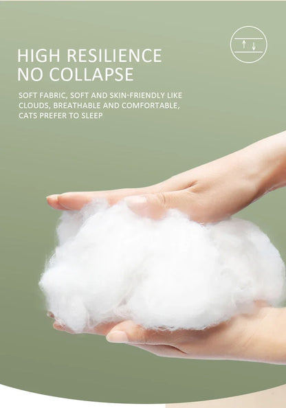 Katzenbett Kuschelhöhle - 3 Designs (Katze, Küken, Einhorn) - Weich & Waschbar