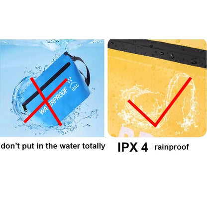 Bolsa impermeable de 5 l para natación, kayak, rafting y deportes acuáticos